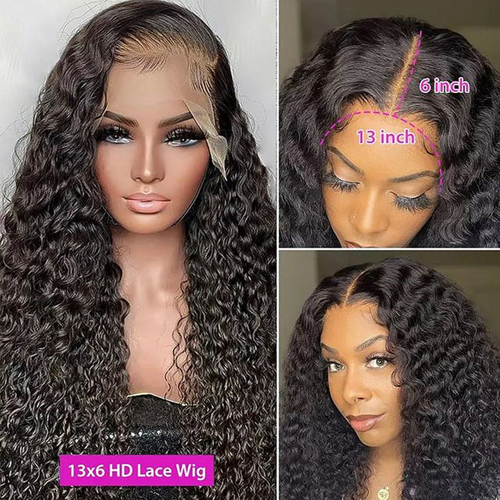 Glueless 13*6 Transparent Lace Front Wigs