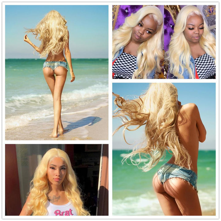 Body Wave 613 Blonde Hair Wigs