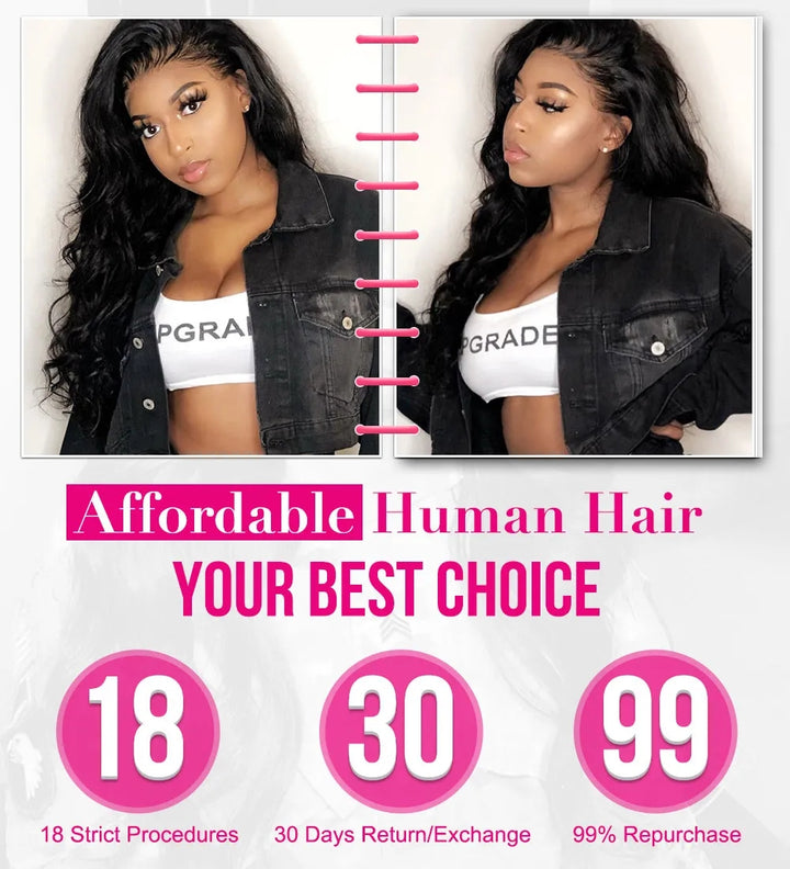 Virgin Brazilian Body Wave Hair 3 Bundles