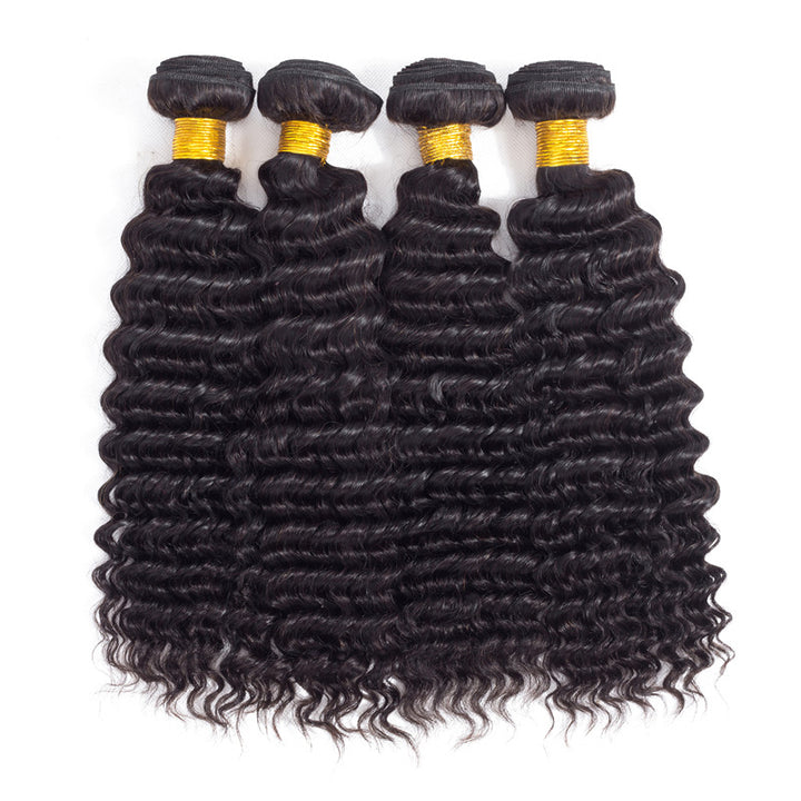 4 pcs Mink Indian Deep Virgin Hair Bundles