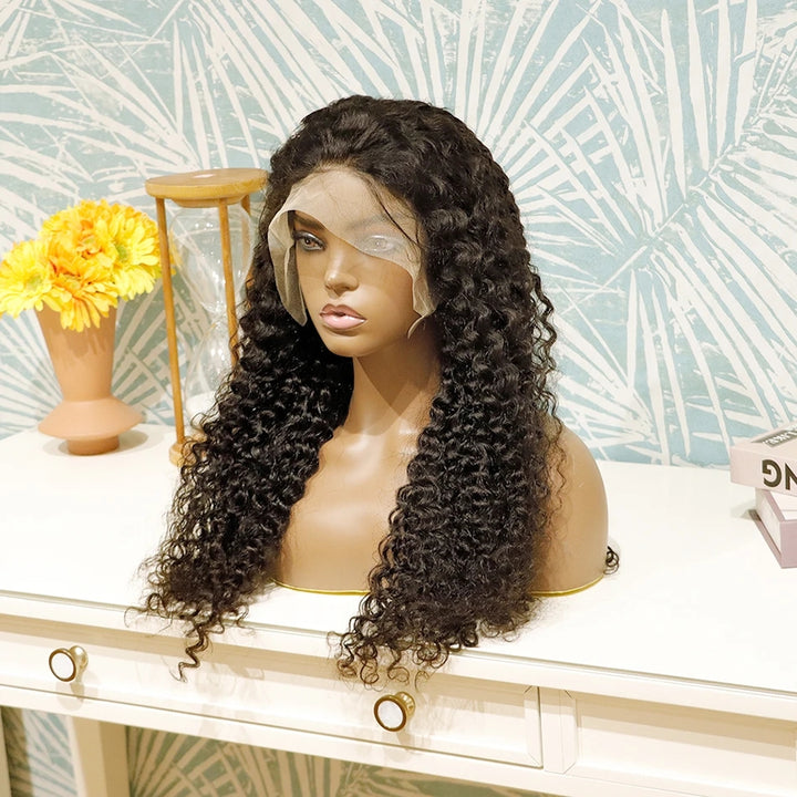 Kinky Curly Wave Full Lace Wigs 