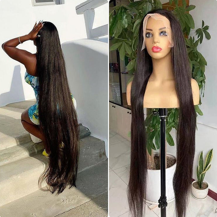  Mink Straight Virgin Brazilian Hair  Wig