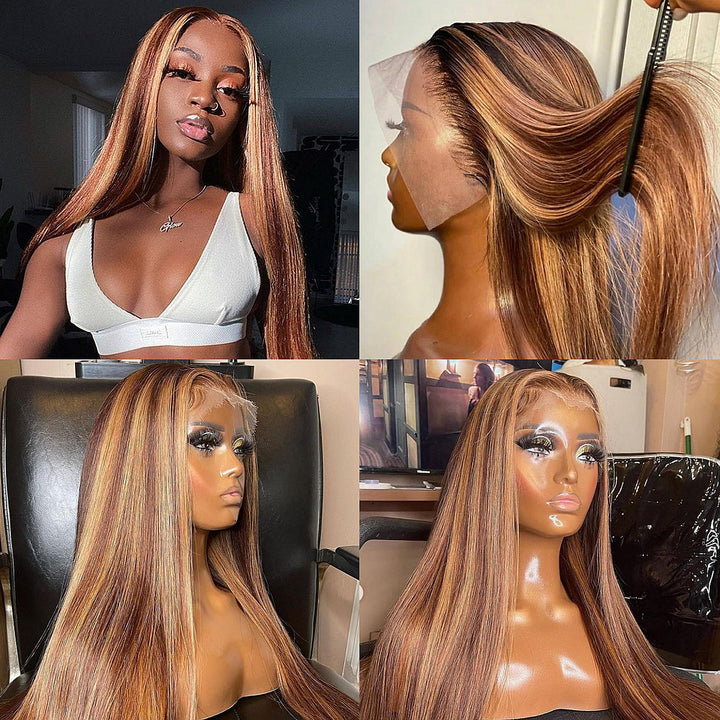 13x4 Highlight Lace Front Wigs